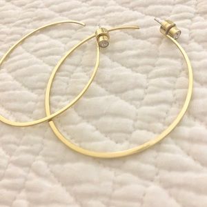 Michael kors hoop earrings!
